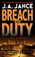 J.P. Beaumont series book number 14, Breach of Duty, by J.A. Jance.