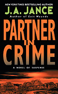 Partner In Crime, Joanna Brady series number 10, by J.A. Jance.